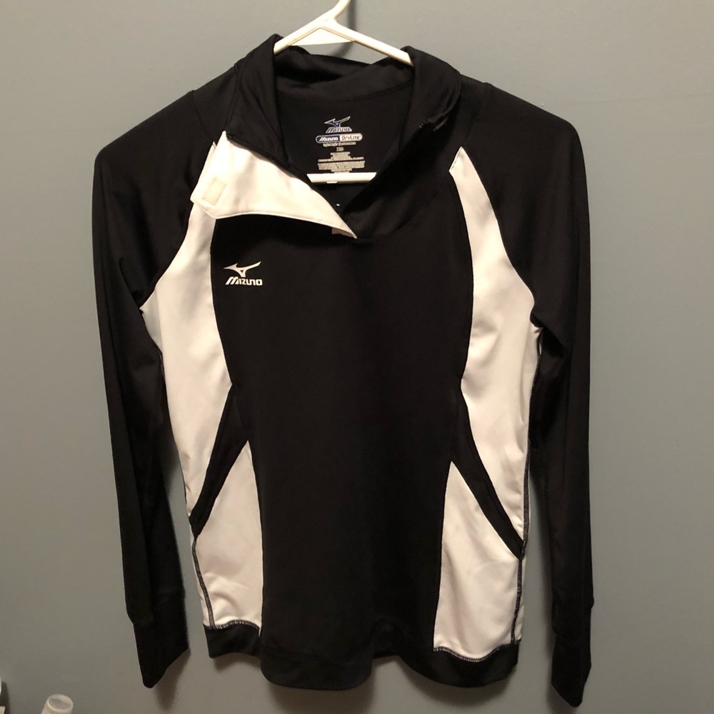 Mizuno Black Half-Zip